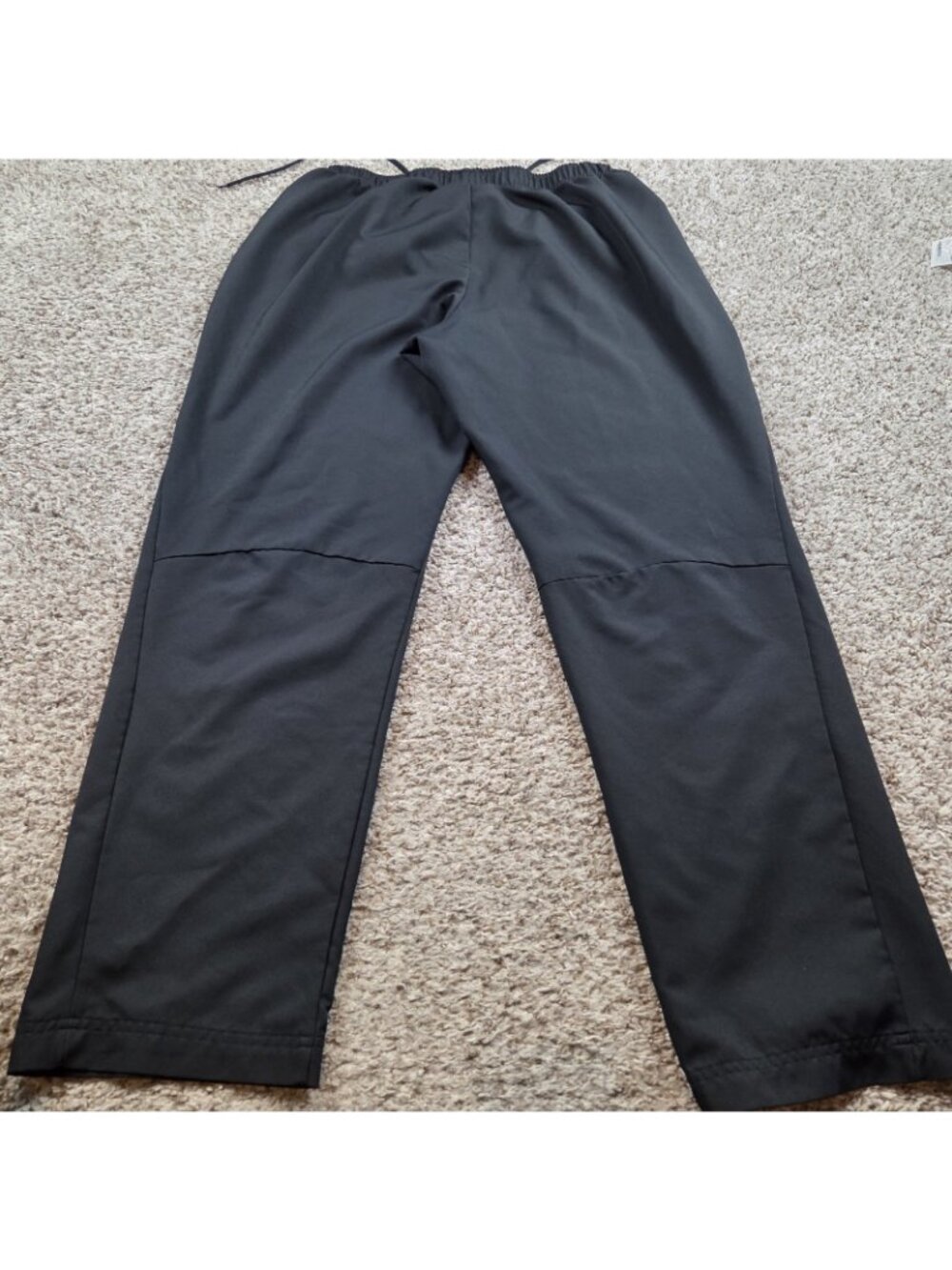 Nike Pants Mens XL Black Woven Training Athletic Straight Stretch Lightweight - Picture 6 of 7